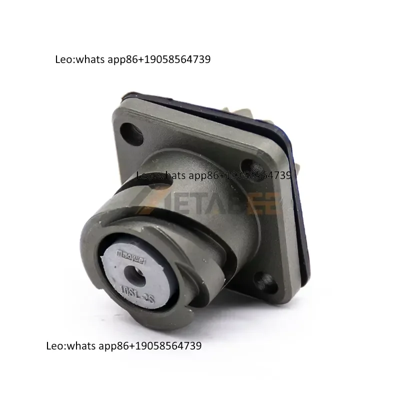 MS3102A MS3106A 10SL-2 Разъем MS5015 1 4-контактный посеребренный разъем для монтажа в корпус, прямой штекер MIL-DTL-5015 13A