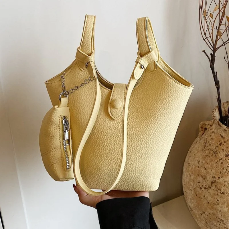 

Женская большая сумка из кожи с лавандовым узором, высококачественная Парижская пригородная просторная мягкая повседневная сумка в современном стиле ​