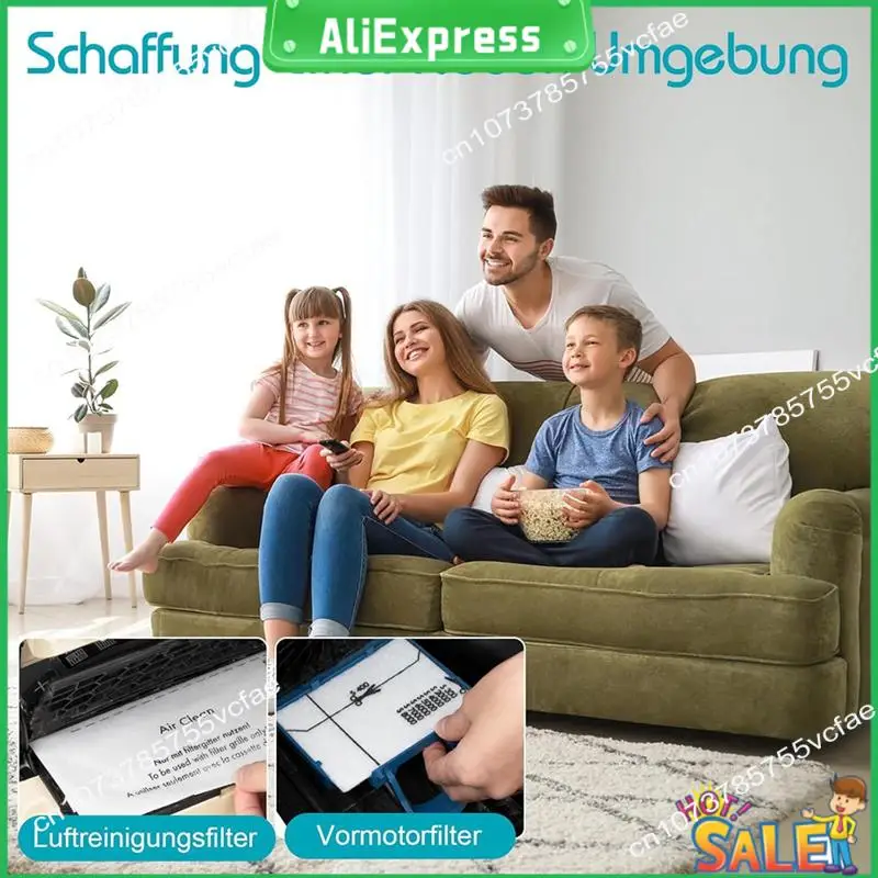 A04R Motor Protection Filters Vacuum Cleaner Filter Set For  Complete C1/2/3 Accessories Parts