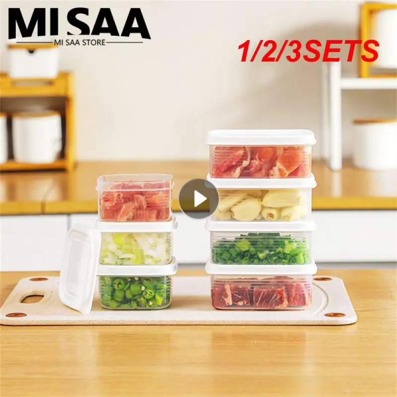 

1/2/3SETS Taste Is Still Fresh Food Storage Box Lightweight And Free Of Weight Kitchen Storage Items Seasoning