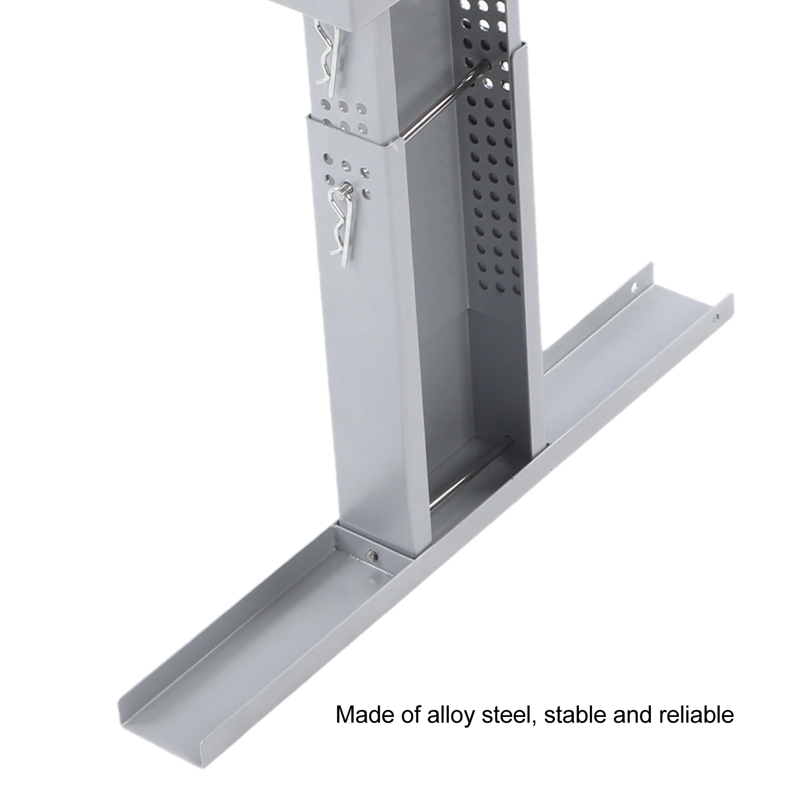 Folding Ladder Extender Alloy Steel Stair Stabilizer Auxiliary Support Stand for Telescopic and Straight Ladders