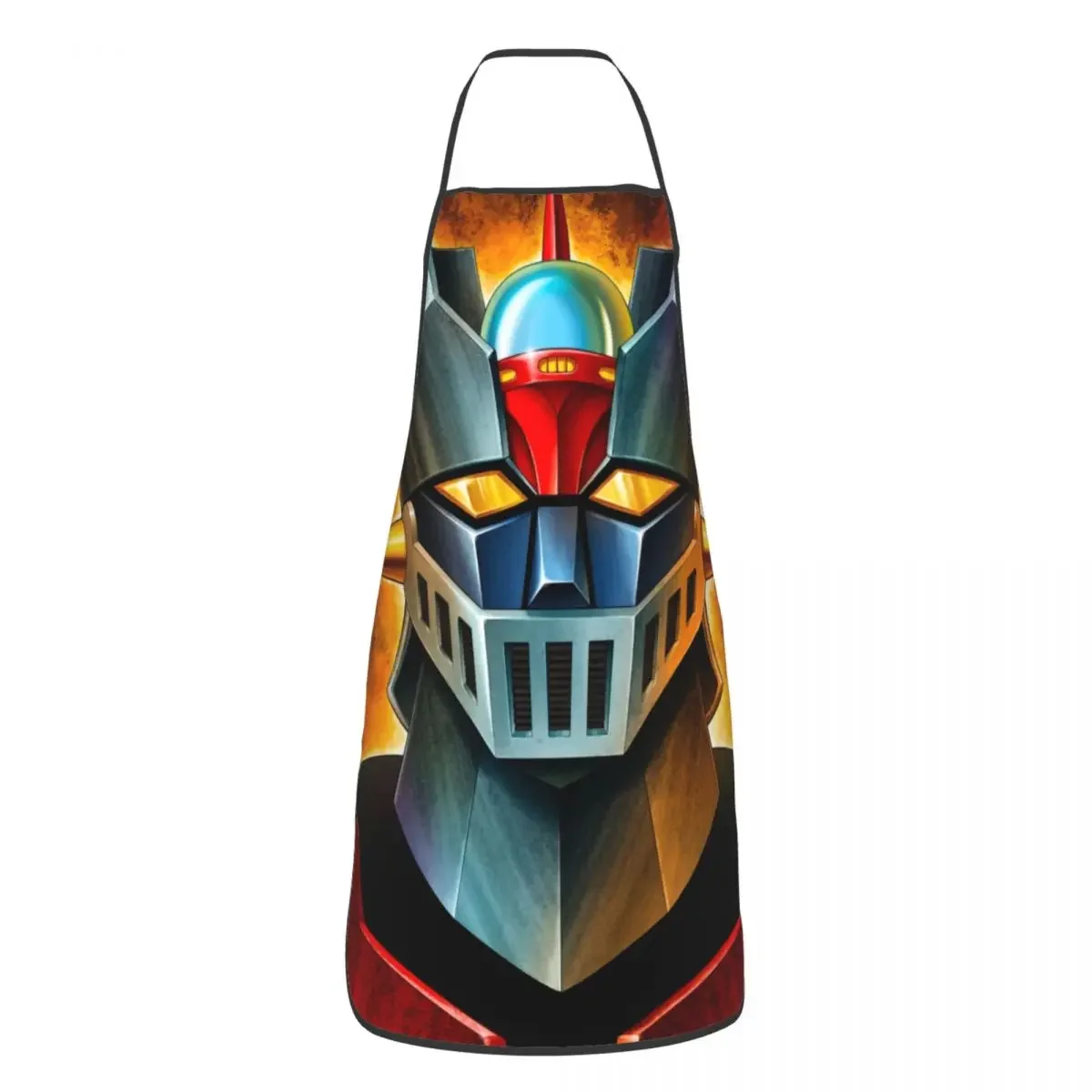 

UFO Robot Mazinger Z Funny Apron for Women Men Anime Manga Unisex Kitchen Chef Bib Tablier Cuisine Cooking Baking Gardening