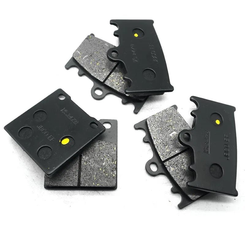 Kits de pastillas de freno delanteras y traseras para motocicleta SUZUKI GSX-R400RF 1989 GSX-R400RFA 1989 GSX-R400S 1989 GSX-R600 1997-2003 GSXR 400 600
