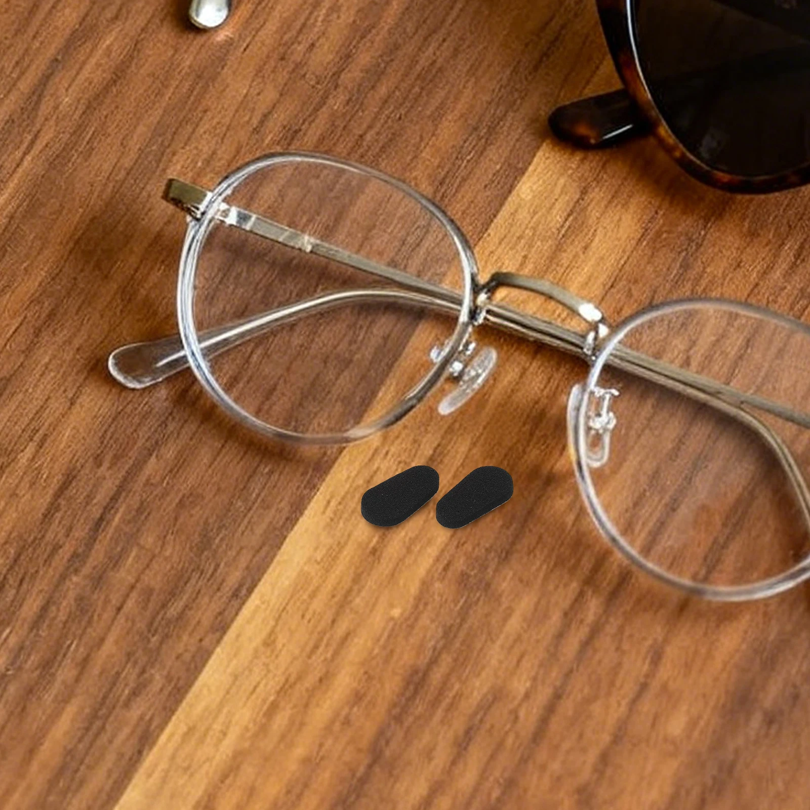 

80pcs Eyeglass Nose Pads Replacement Soft Eva Foam Cushion Anti-Slip Glasses Bridge Pad - Sunglasses Repair Kit Accessory