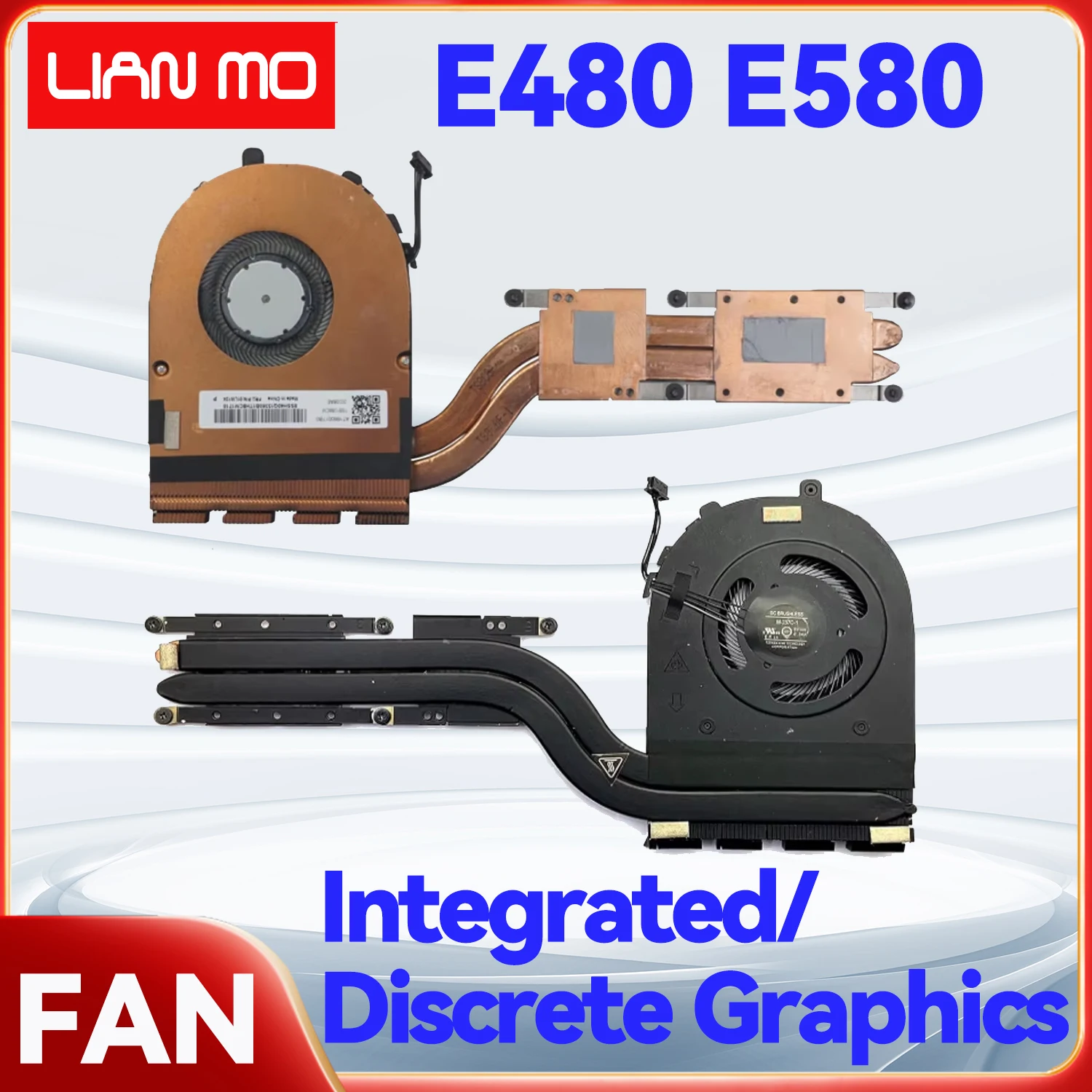 

Подходит для вентилятора Lenovo ThinkPad E480 E580 — встроенная/дискретная графика (01LW122 01LW123 01LW124 02HM042 — замена