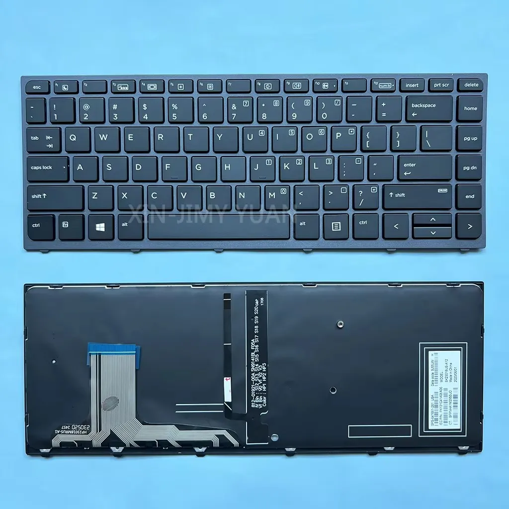 G3 US/Russian/Brazil/SP/latin Keyboard For HP ZBook Studio G3 G4 Backlit PK131C42A00  HSTNN-C88C HSN-C02C NSK-CY1BC 841681-001