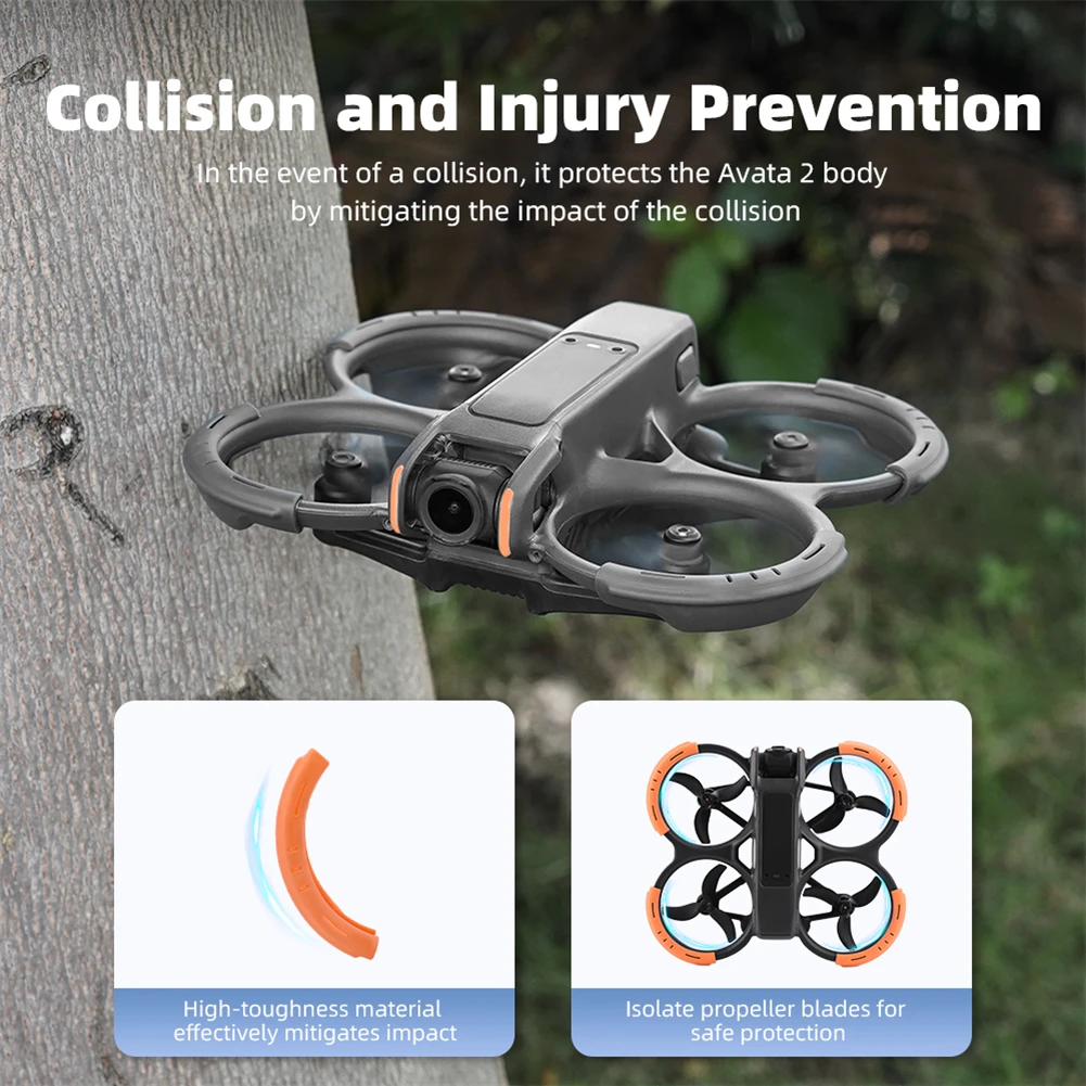 

Propeller Guard Bumper Protective Bumper Ring Anti-Collision Impact Protectors Compatible For DJI AVATA 2