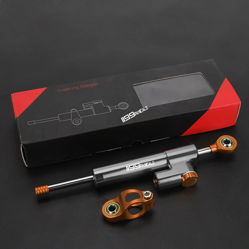 For DUCATI 1199Panigale 1199 Panigale 2012 2013 2014 Universal Moto Adjustable Damper Steering Stabilize steering stabilizer