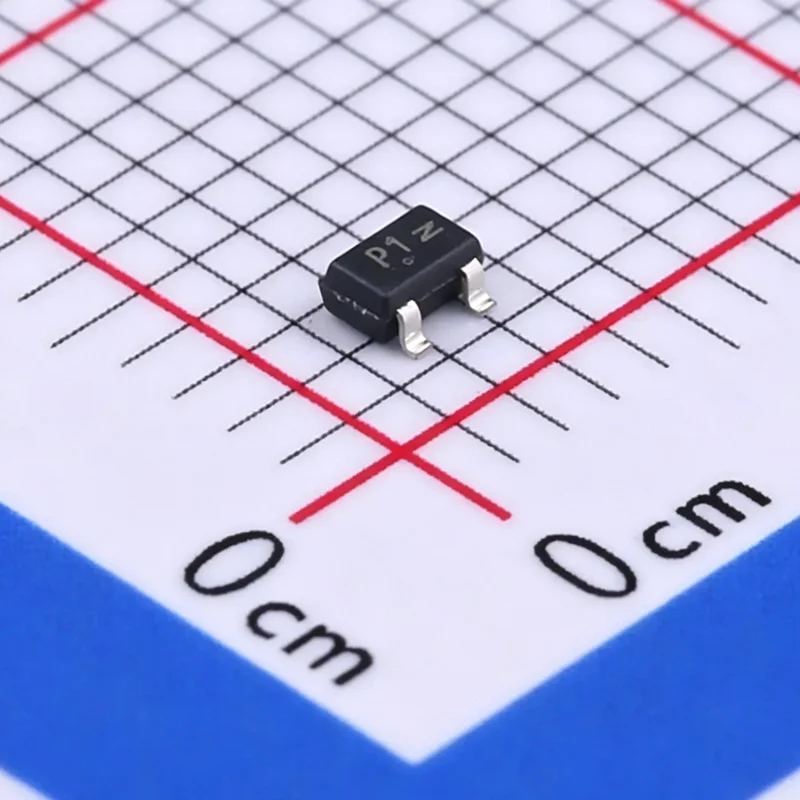 100PCS/LOT MMBT2222AWT1G marking P1 Bipolar (BJT) Transistor NPN 40 V 600 mA 300MHz 150 mW Surface Mount SC-70-3 (SOT323)