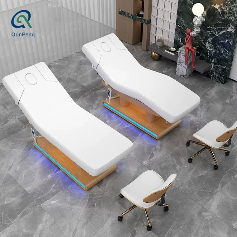 Massage Table Salon Spa Bed Electric Facial Beauty Salon Equipment Facial Massage Bed