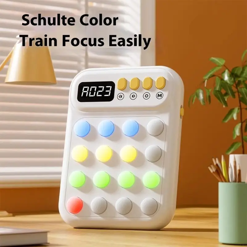 Dispositivo portátil treinamento percepção visual corantes dinâmicos reboque mente hierárquica A2UB