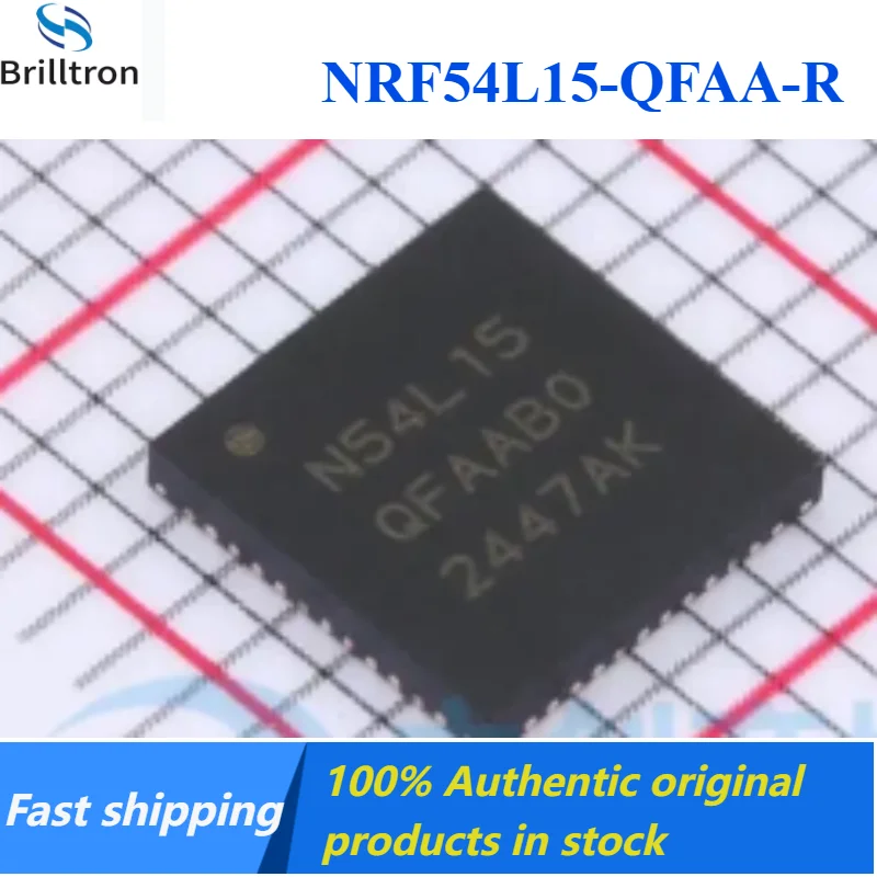 5-20個-nrf54l15-qfaa-r-nrf54l15-マイクロコントローラー-コントローラー-mcu-チップ-qfn-48-新品純正品、迅速発送。