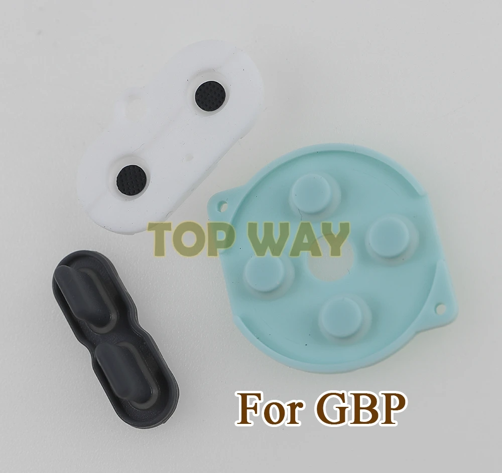 1set High Quality For Gameboy Pocket GBP Rubber Conductive Button Silicon Pads A B D-pad Start Select Keypad Replacement