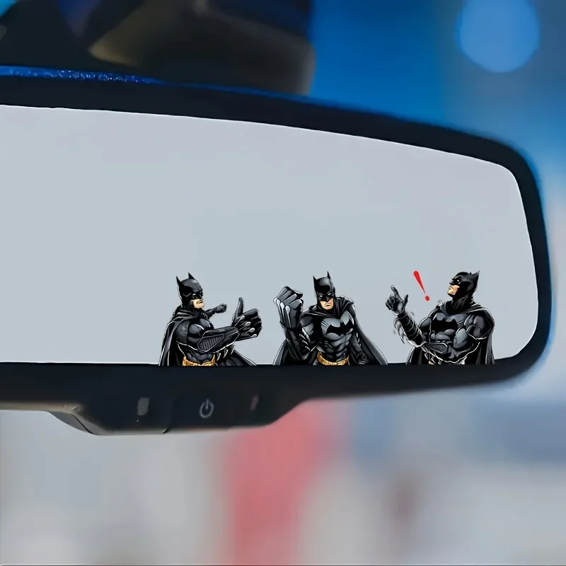 قطعة واحدة من ملصق سيارة البطل الخارق الأنيق، نمط فني، متين، مثالي للوح التزلج للأمتعة، ديكور جمالي للبطل الخارق لافت للنظر #3