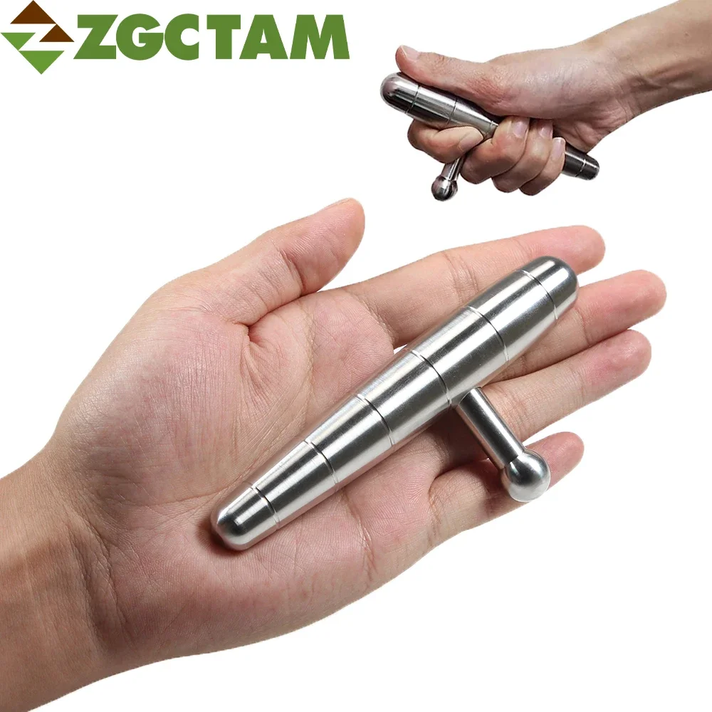 

Stainless Steel T-Bar Massage Tool for Trigger Points Massage & Myofascial Release,Thumb & Forearm Saver for Massage Therapists