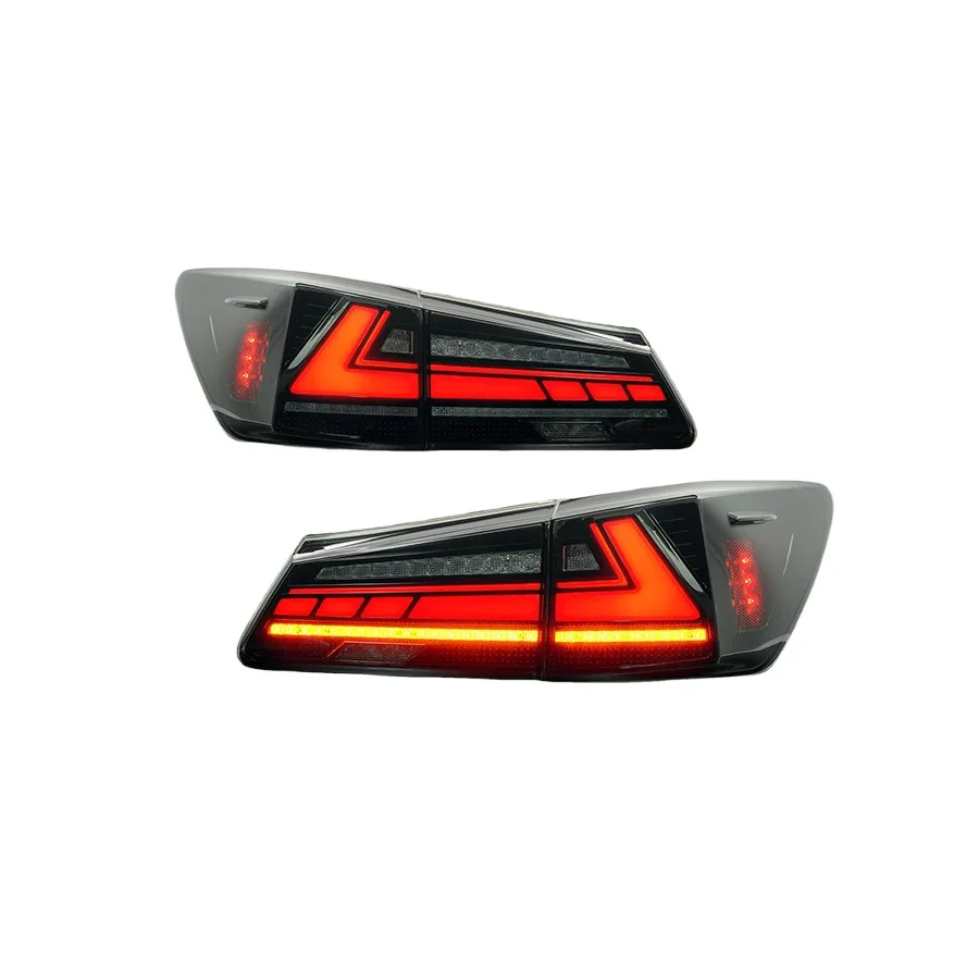 For Lexus IS250 IS300 2006-2012 Car Accessories Animation LED Trailer Lights Tail Lamp Rear DRL Signal Automotive Plug And Play