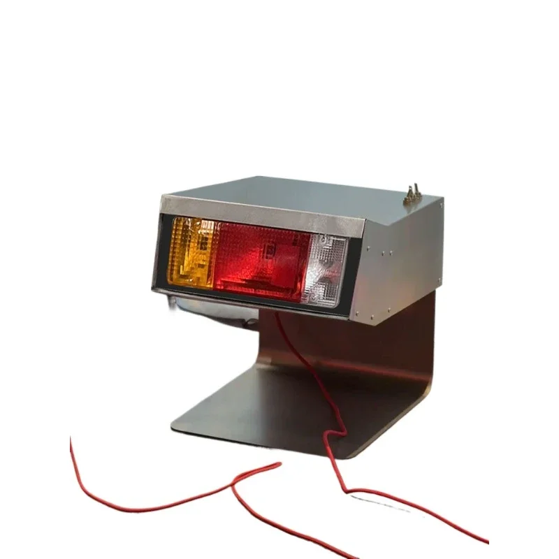 A few small smart bedside tables next to the racing driver's bedside table, movable all metal and no fingerprints.