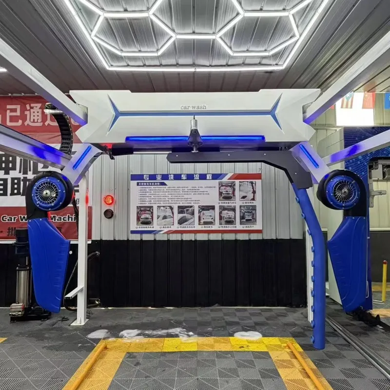 Customized Factory Price Fully Automatic Touch Free Car Wash System 360 Intelligent Control Car Washing Machine