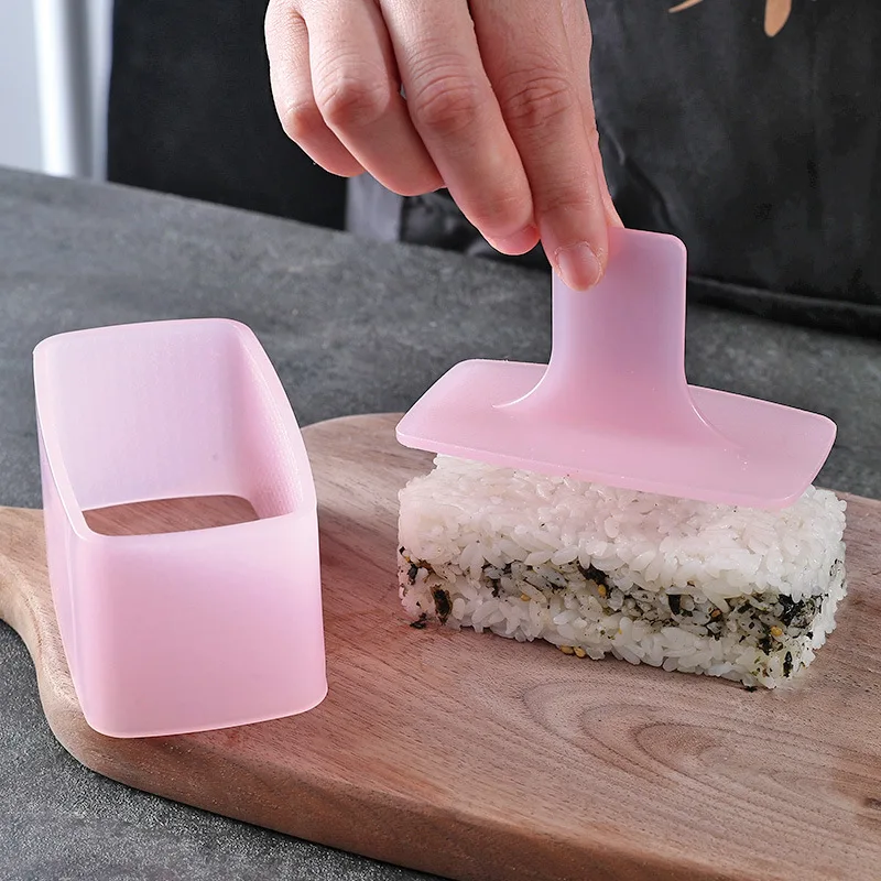 1 Pcs Spam Musubi Mold Non Stick Rectangular Sushi Maker Mold DIY Sushi Rice Ball Kitchen  Musubi Maker Onigiri Press Mold