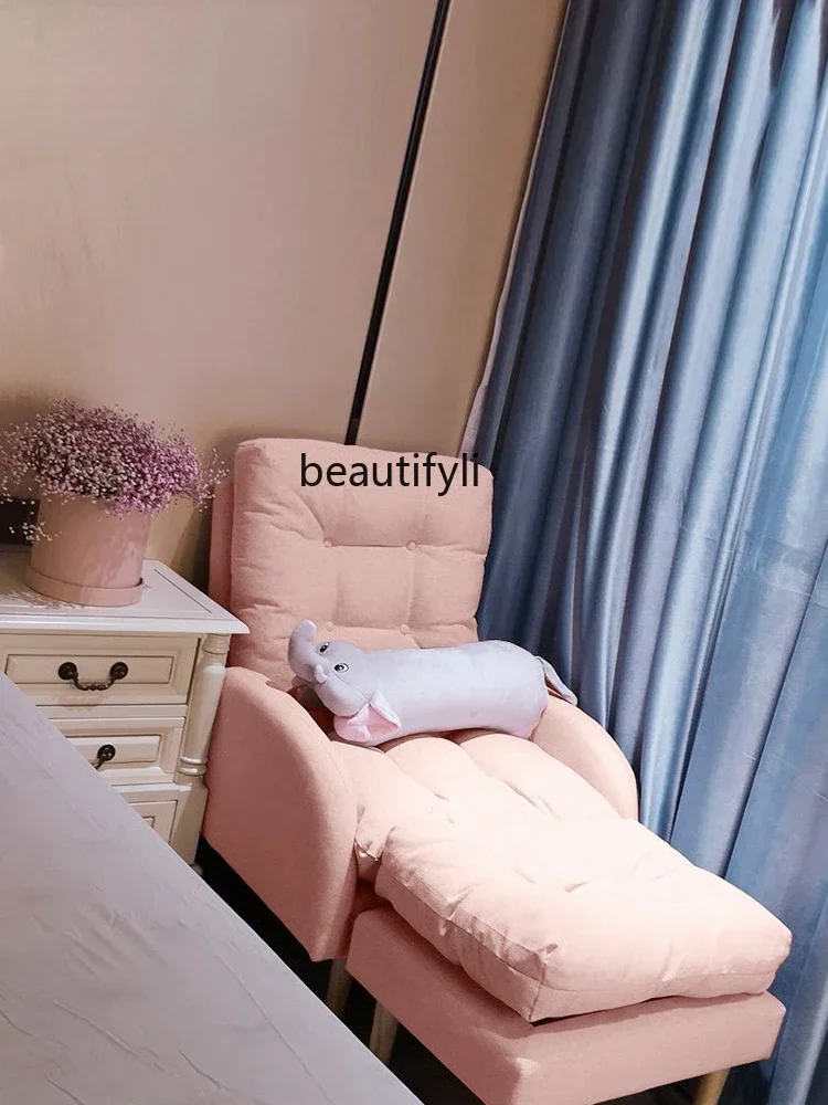 D178 Y LBX Lazy Sofa Balcony Leisure Chair Single Small Sofa Bedroom Folding Simple