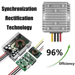Dc Naar Dc Converter 12V Naar 24V 10a 240W Step Up Boost Module Converter Met Waterdichte Ip68 Voor Golfkar