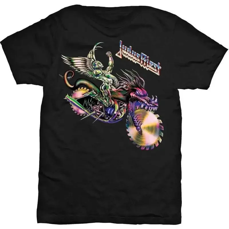 Camiseta negra 'Painkiller Solo' de Judas Priest NUEVA