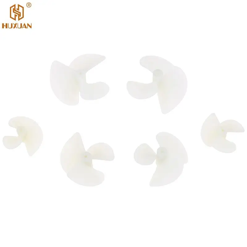 1Pair DIY 28mm 36mm 42mm Model Ship Power Boat Threeleaf Propeller for 2MM OD Motor Shaft