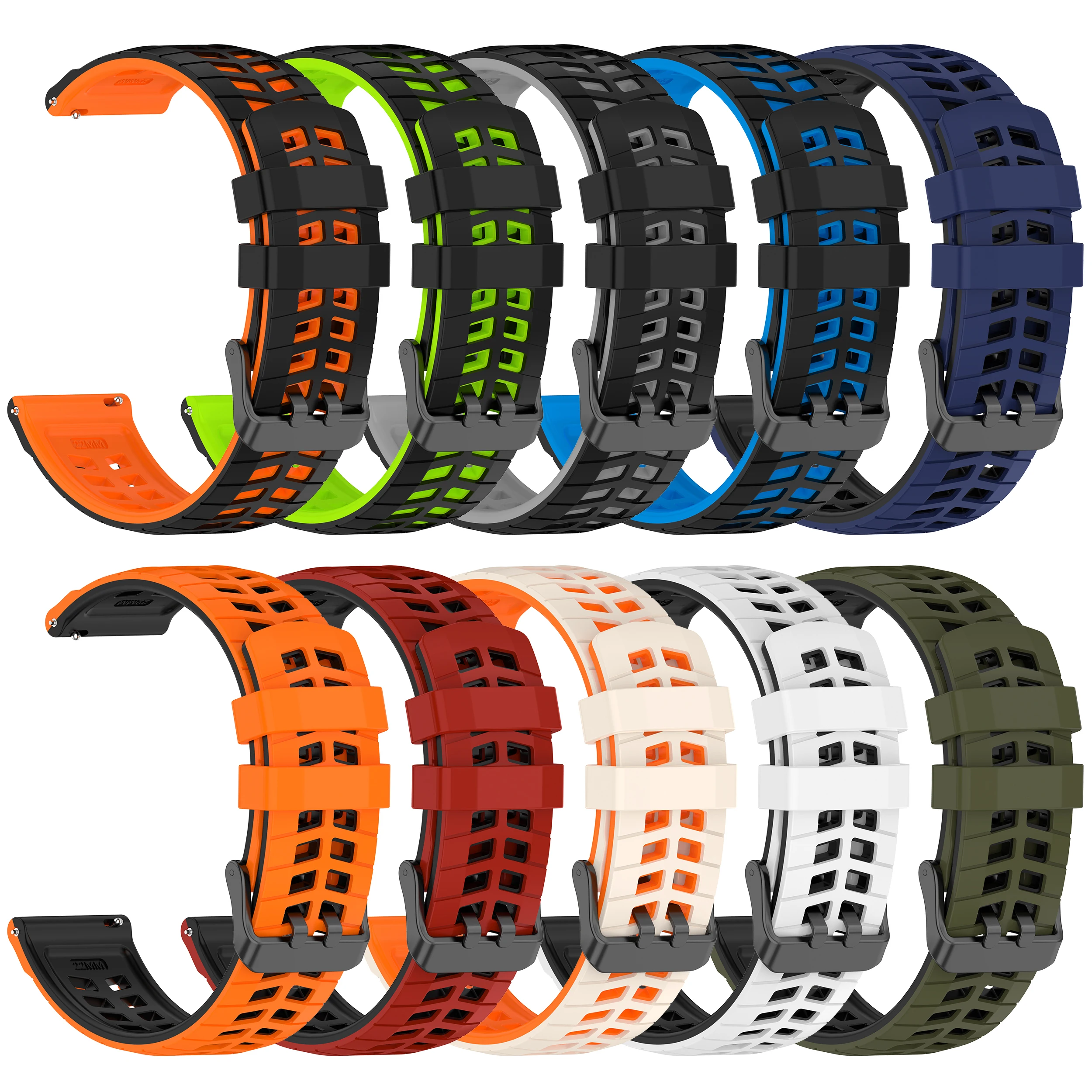 ل Garmin Venu 4 الفرقة 22 مللي متر سيليكون حزام ل Garmin Forerunner 570 47 مللي متر 165 265 255 الموسيقى/Vivoactive 4/Venu 3 أساور Correa