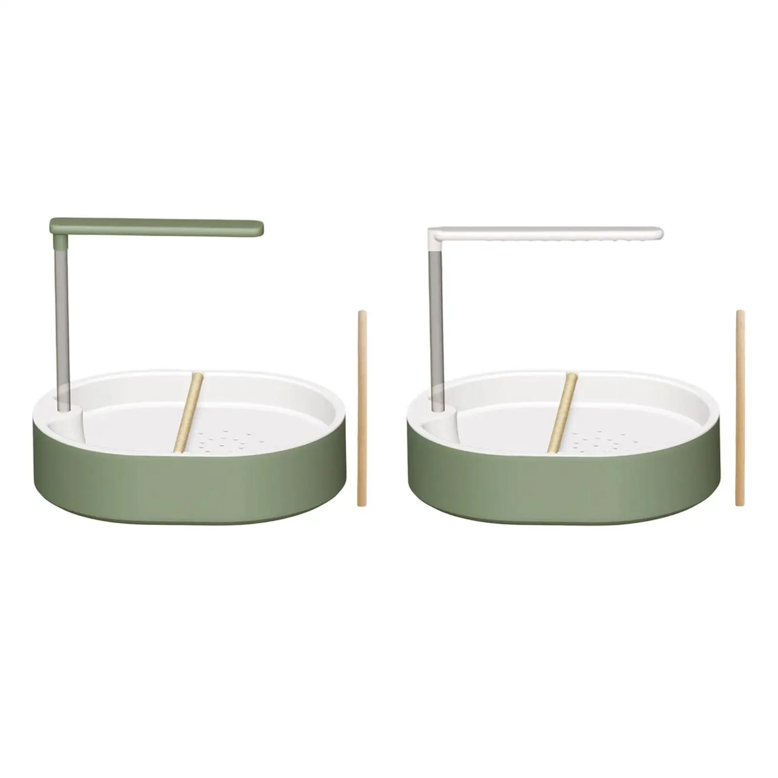 

Прочная автоматическая ванна для птиц из полипропилена с окунем, простая сборка, игрушка для душа для попугая, корелла