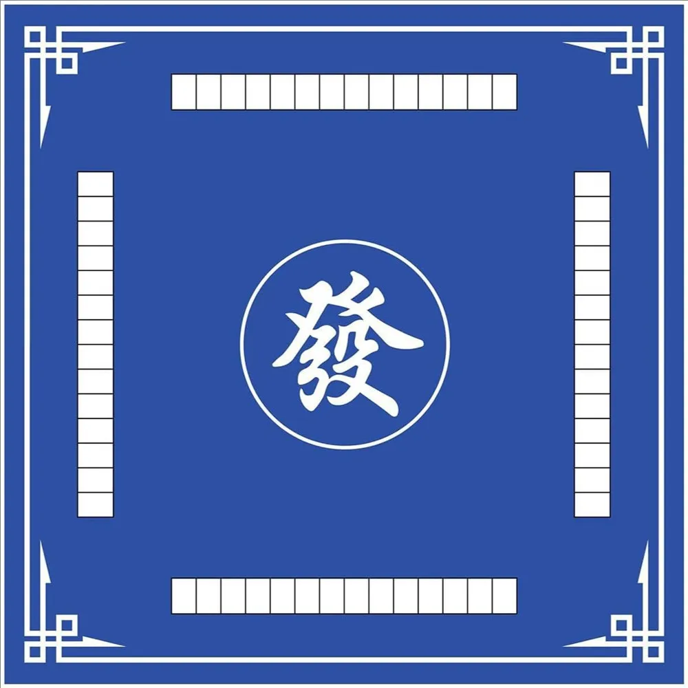 

Thicken Rubber Mahjong Mat High Quality Waterproof Mahjong Desk Pads Durable Board GameTable Mat for Texas Holdem and Card Game