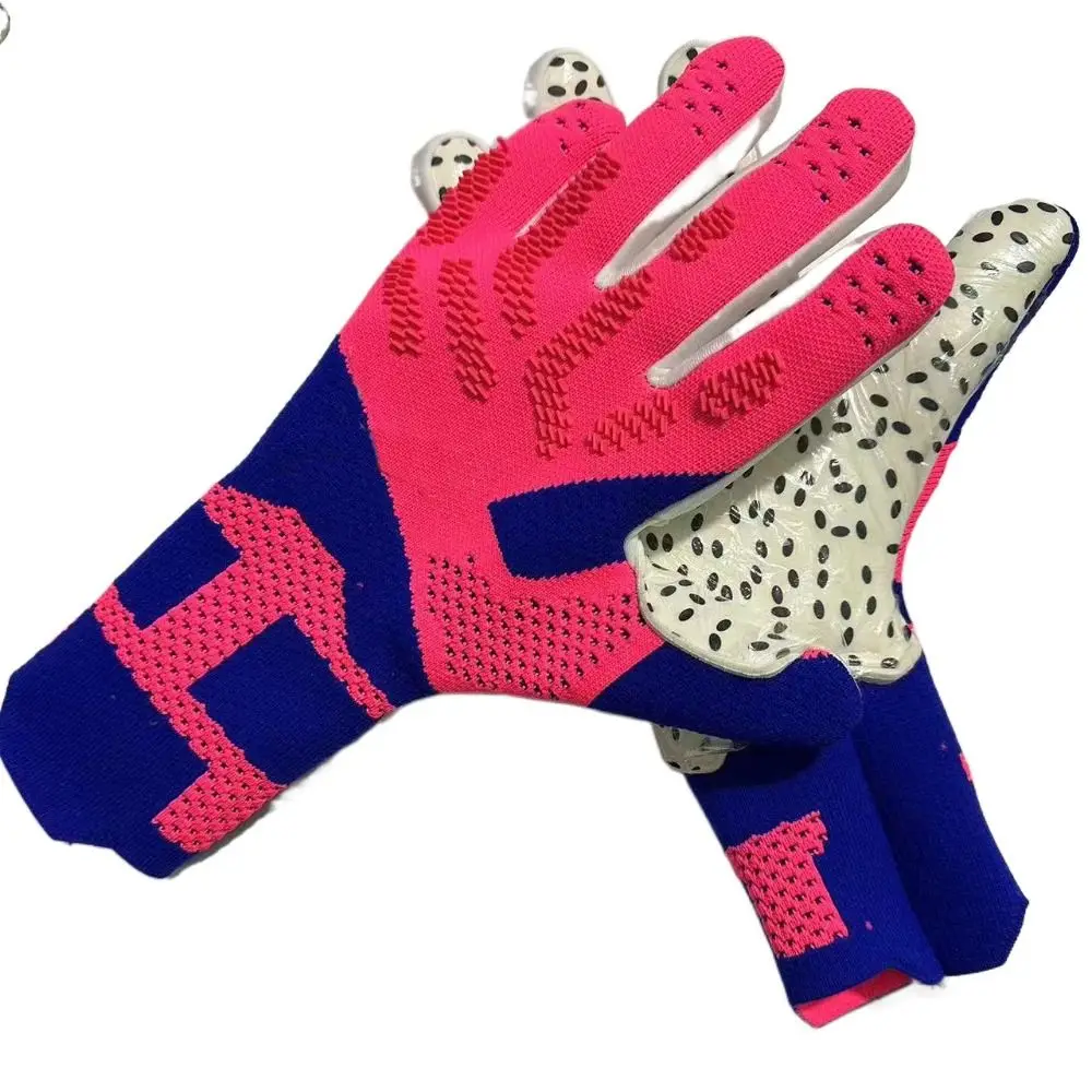 Anti-Slip Goalie Gloves Finger Protection Cushioning Latex Gloves Major Breathable Soccer Goalkeeper Gloves Play Soccer