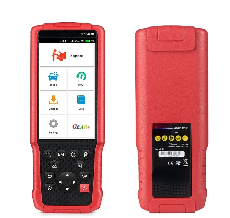 LAUNCH X431 CRP429C Auto Diagnostic Tool for Engine/ABS/SRS/AT+11 Service CRP 429C OBD2 Code Scanner Better than CRP129