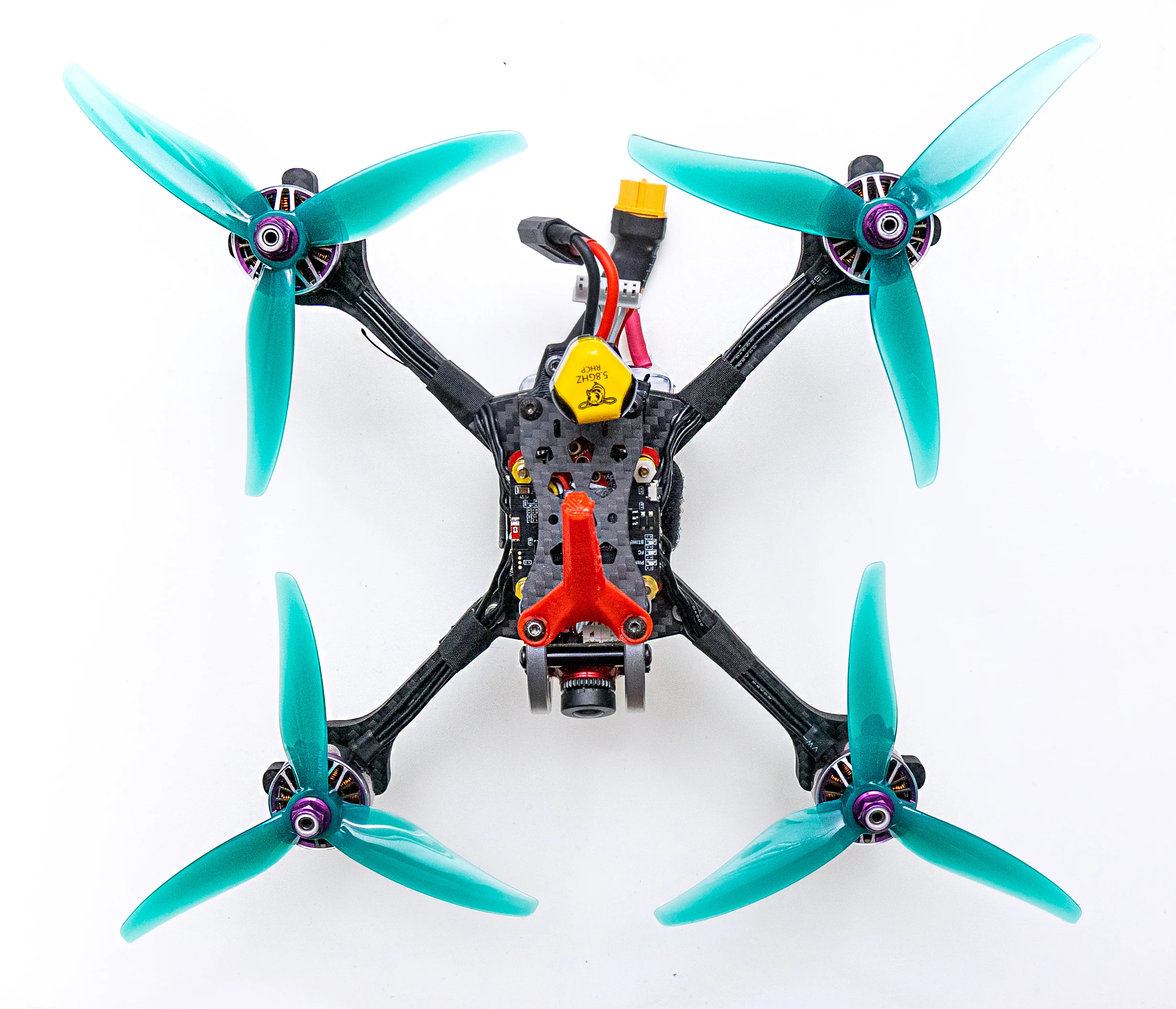 16 pcs/ 8 pairs Gemfan 51466 5inch 3 blade/ tri-blade Propeller Props CW CCW Brushless motor FPV Propeller for FPV Racing drone