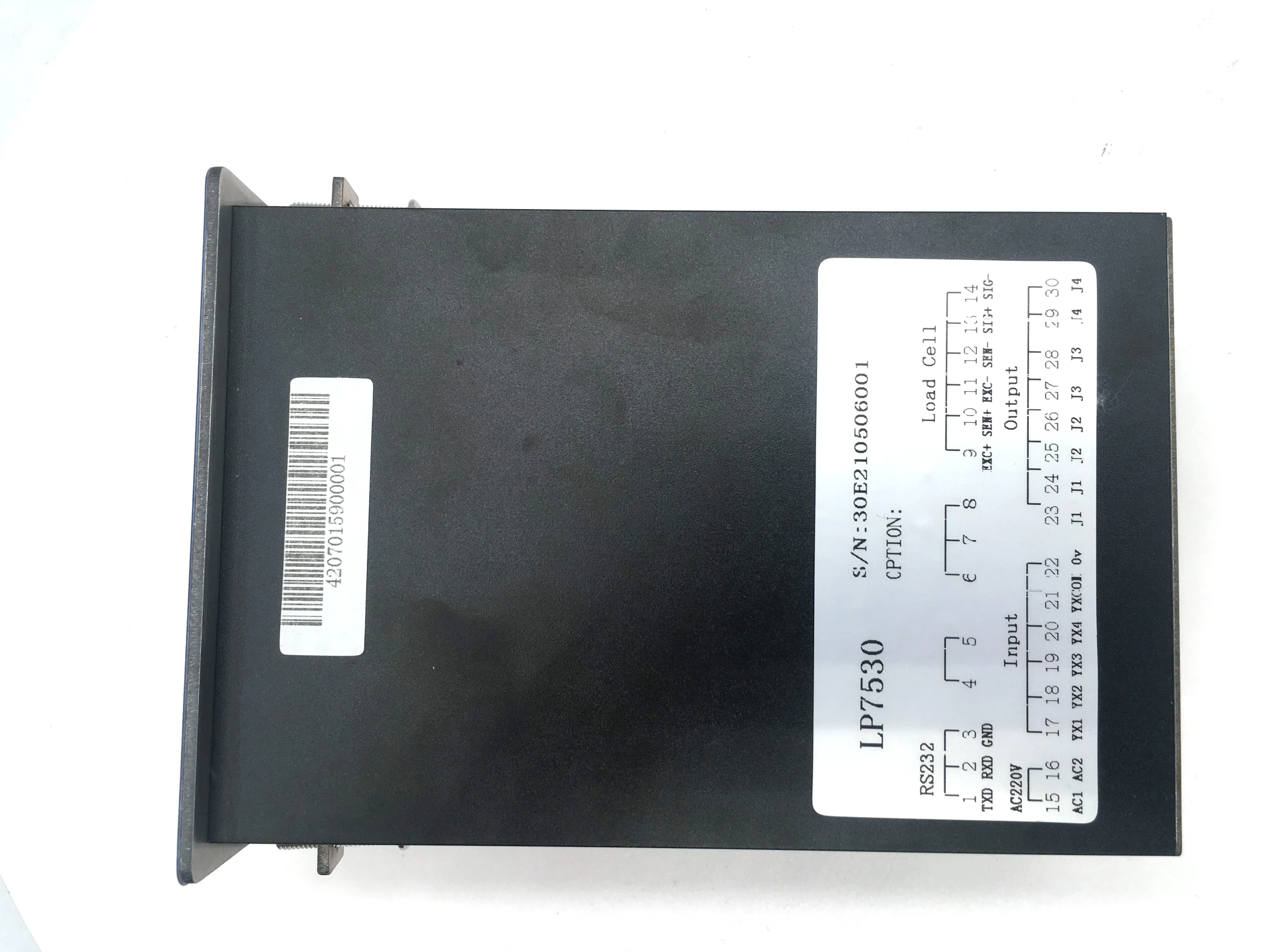 Boîtier en alliage d'aluminium Um, trémie quantitative, contrôleur de cellule de charge sans fil, indicateur de pesage LP7530