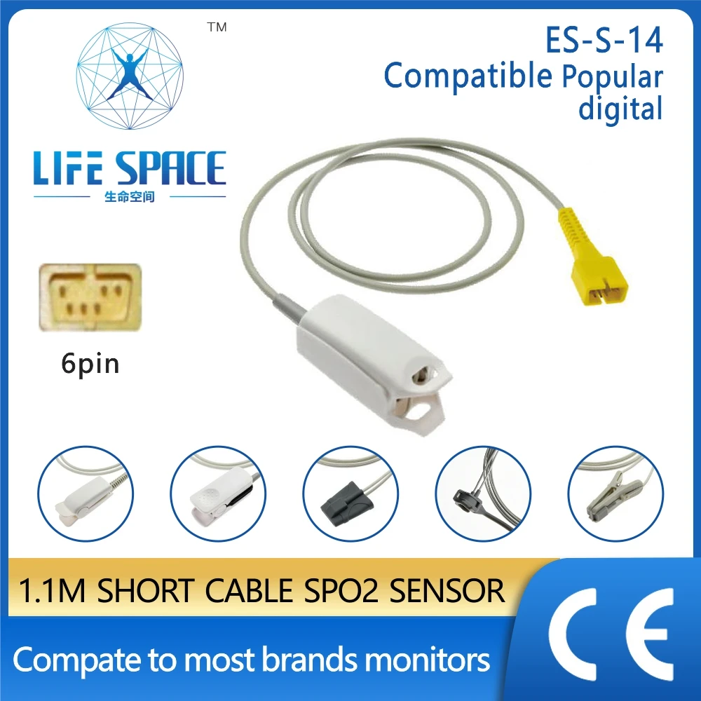 Compatible MEK Monitor Monitor De Signos Vitales Spo2 Bpm Sensor Oximetro Tensiometro Digital Para Dedo Pediatric Adult Oximeter