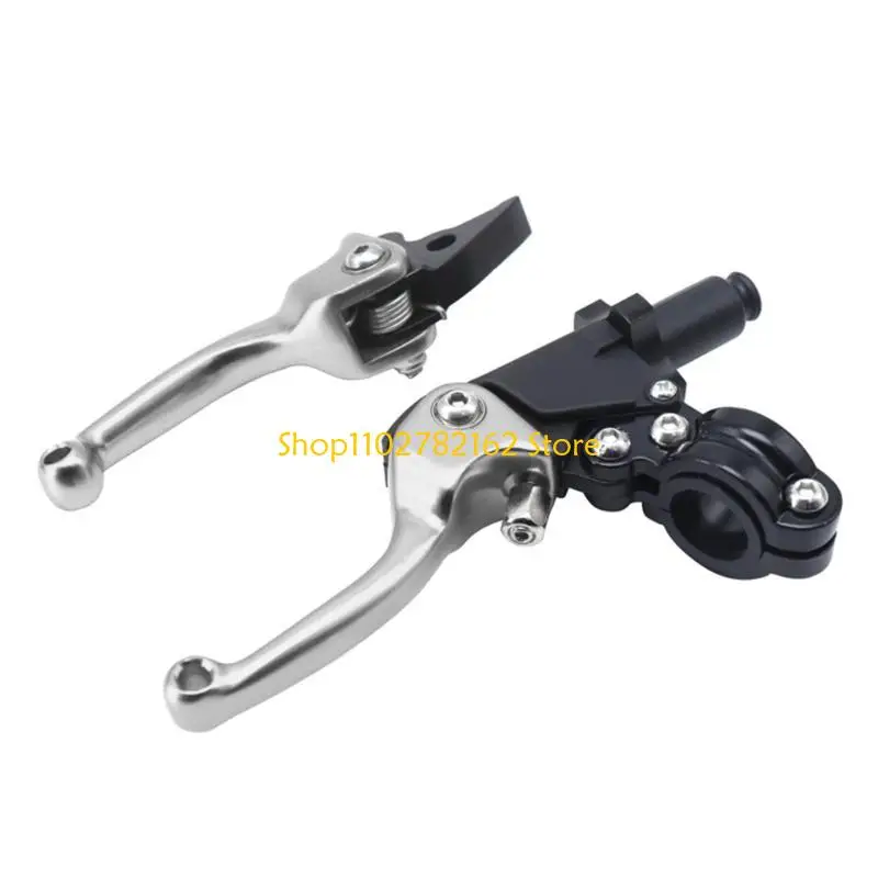 

547B Aluminum Alloys Foldings Clutch lever Brake Lever Set for Motorbike Scooters ATVs