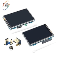 for Raspberri 4 LCD HDMI USB 3.5 inch Touch Screen Real HD 1920x1080 LCD Display Py for Raspberri 3 Model B MPI3508