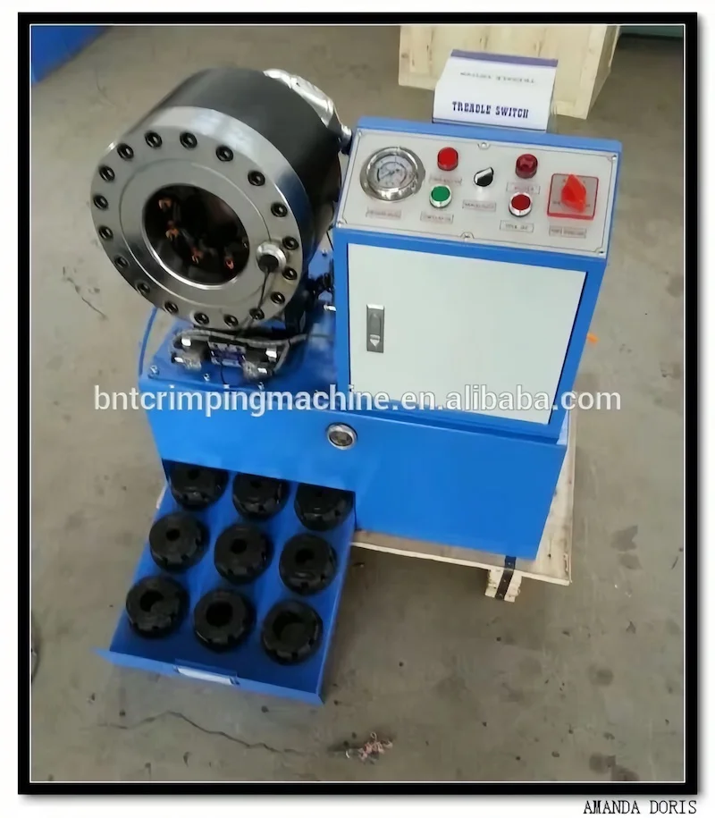 เครื่องพันท่อไฮดรอลิก 1/4 "ถึง 2" สําหรับขายในประเทศจีน