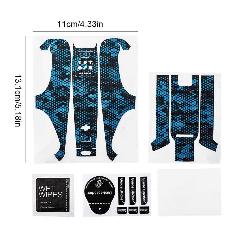 Набор виниловых наклеек, красочные декоративные наклейки, комбинированная защитная пленка от царапин, защитная пленка для тела для аксессуаров DJI Neo