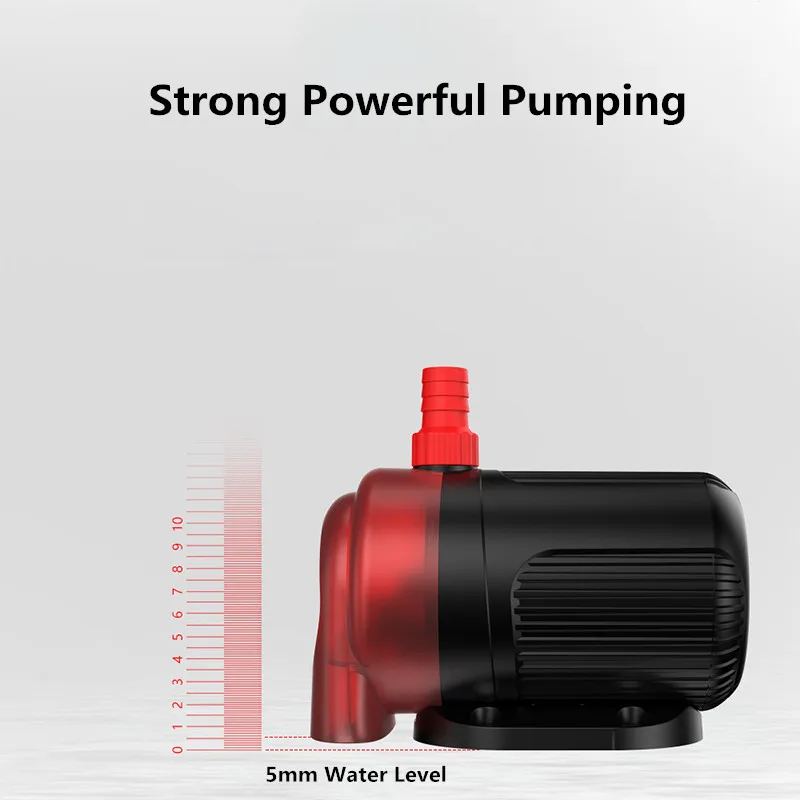 

110V 220V Quiet Bottom Suction Water Pump Aquarium Submersible Pump For Water Cycle and Pumping of the Fish Tank Garden Pond