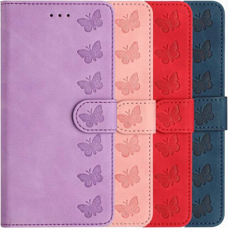 

Защитный чехол Pop Cute Butterfly для Apple IPhone 14 13 11 12 Pro Max Mini 6 6s 7 8 Plus SE 2020, чехол-кошелек с карманом для карт и подставкой Coque D