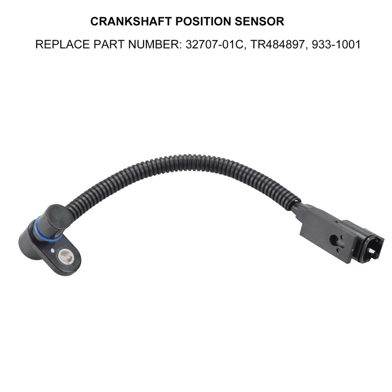 32707-01C Crankshaft Position Sensor CPS for Harley Touring FLH/T Sportster XL Softail FXST FLST and Dyna FXD 32707-01B