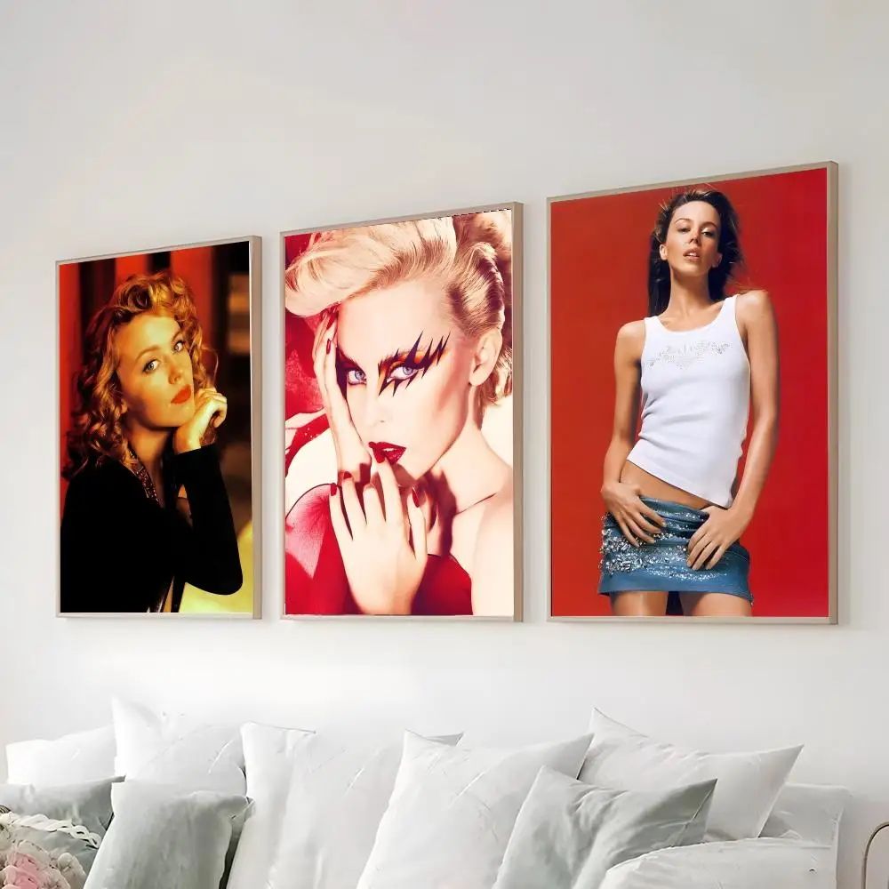 K-Kylie Minogue Poster High-definition  poster stickers, suitable for bedroom, living room, home decoration