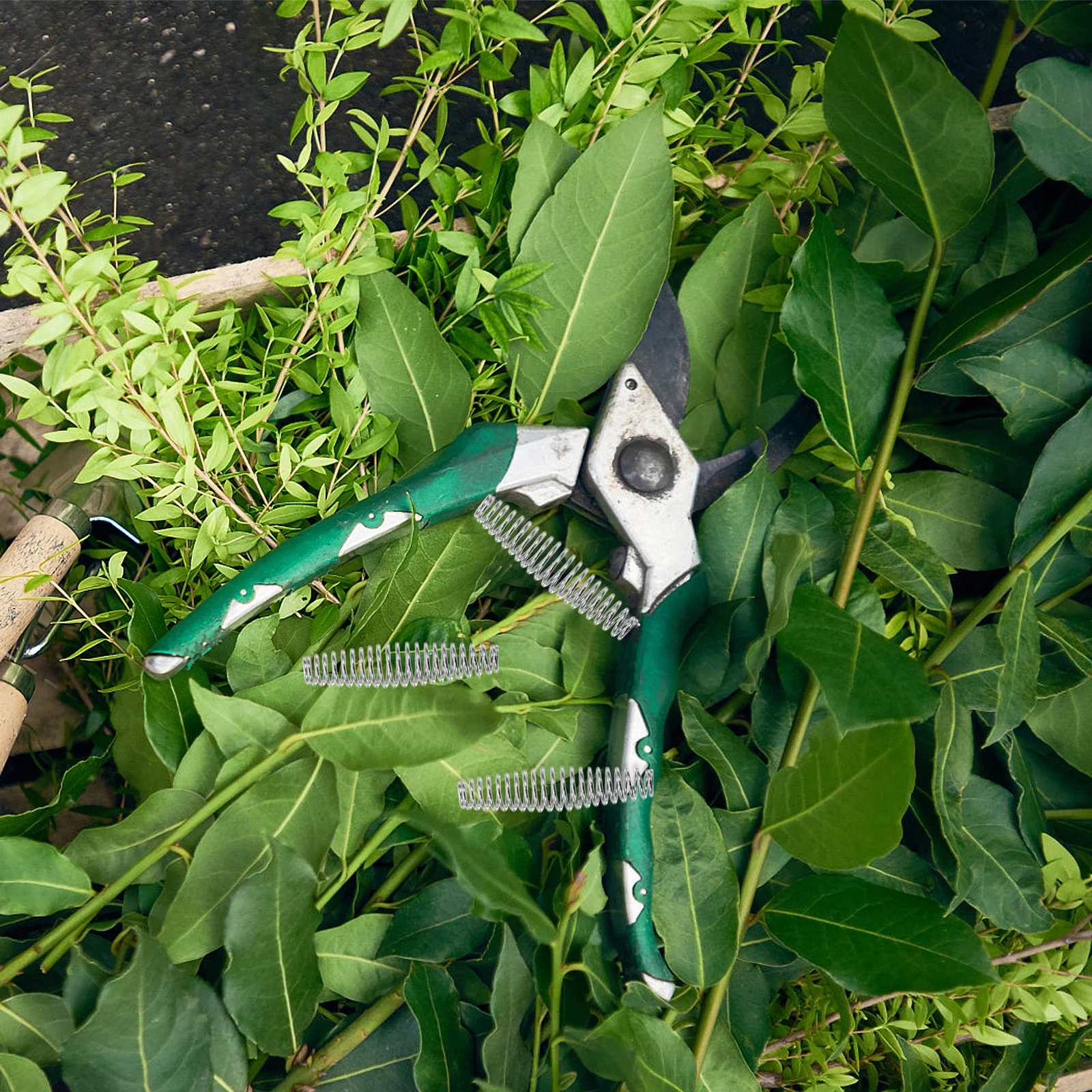 10 قطعة نوابض القص التقليم الفولاذ المقاوم للصدأ لاستبدال مقصات الحديقة مقص التشذيب متعددة الأغراض المدمجة المحمولة