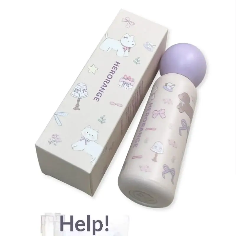 HERORANGE Nude Matte Lip Mud – wasserfester, langlebiger, hochpigmentierter, antihaftbeschichteter, flüssiger Lipgloss-Tönung, Kosmetik im koreanischen Stil