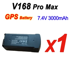 Original Drone Drone Battery, 7.4V, 3000MAH, RC Quadcopter, 3.7V, 2000MAH, V168 Pro Max Replacement Battery, Dron Parts, Accessories 6 Main Sales Dron Battery - №4