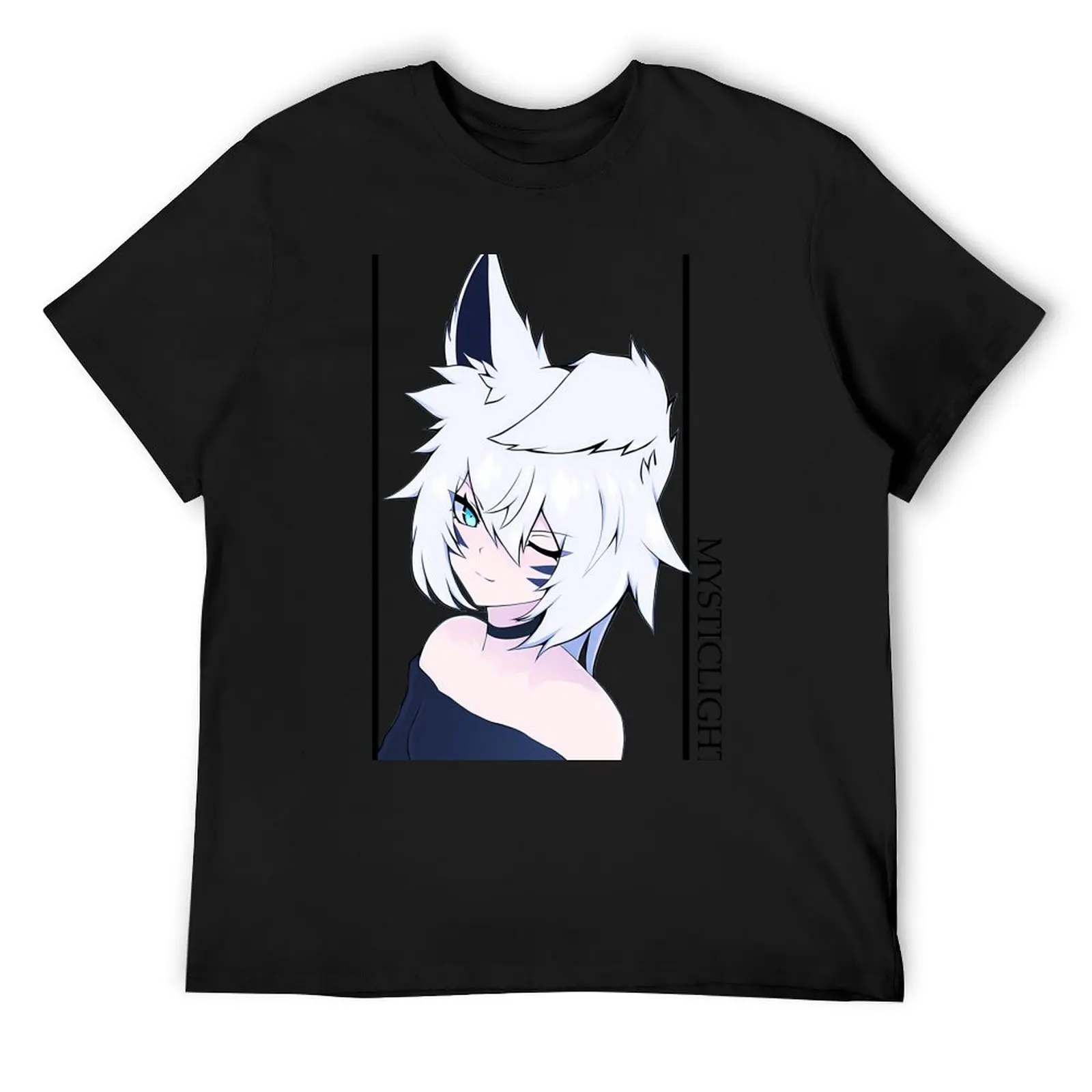 MysticLight Best Waifu T-Shirt graphics blanks cotton t shirt men