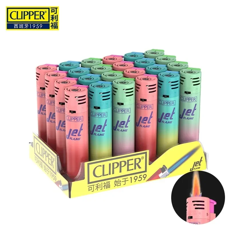 New Butane Gas Is Lighter, Lighter, Straight Gradient, Windproof, Pink, Lighter Inflatable, Collectibles Lighters Smoking view 4