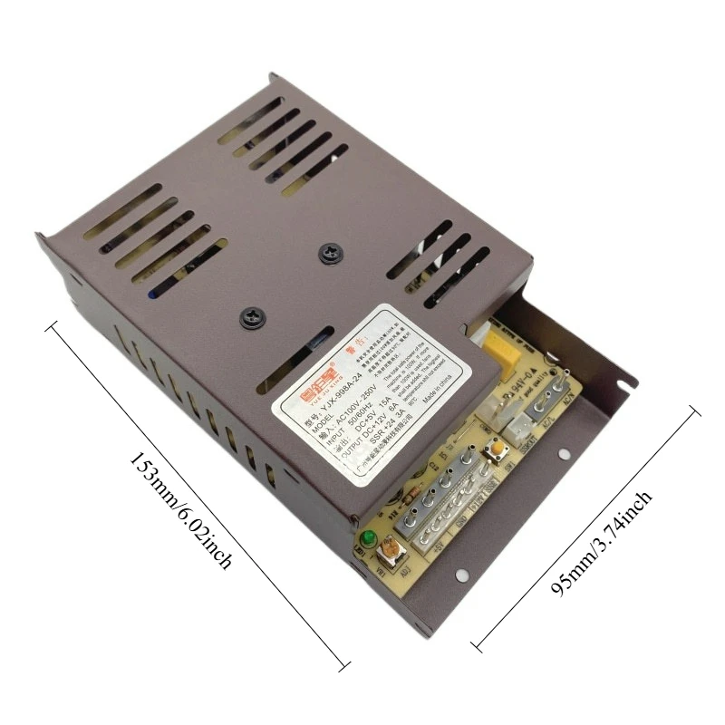 Arcade Game Accessories 24V Power Supply Box Durable Transformer for Coin Operated Machines Coin Operated Games