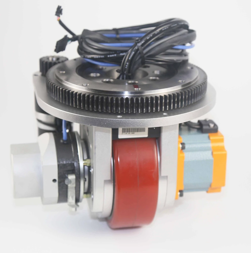 AGV Drive Wheel with drive motor,brake,encoder,steering motor,steering sensor/CFR Quality